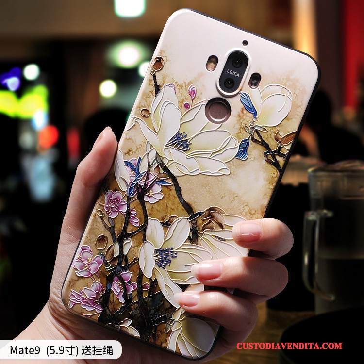 Custodia Huawei Mate 9 Creativo Di Personalitàtelefono, Cover Huawei Mate 9 Protezione Morbido Rosso