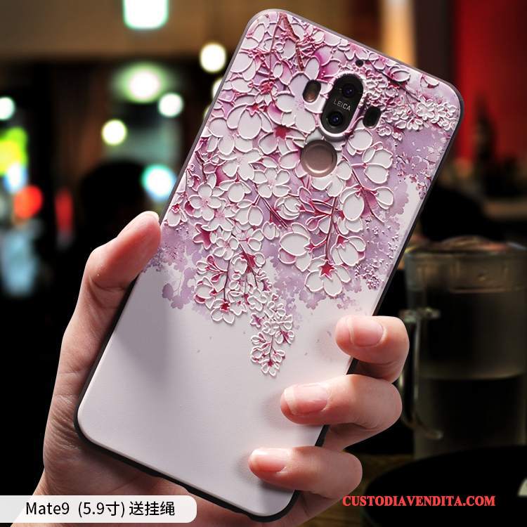Custodia Huawei Mate 9 Creativo Telefono Morbido, Cover Huawei Mate 9 Silicone Di Personalità Tutto Incluso