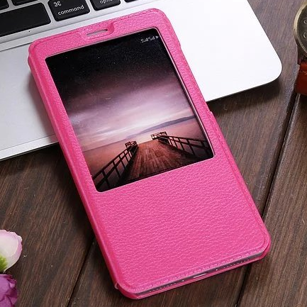 Custodia Huawei Mate 9 Pelle Dormienza Anti-caduta, Cover Huawei Mate 9 Folio Blu Supporto