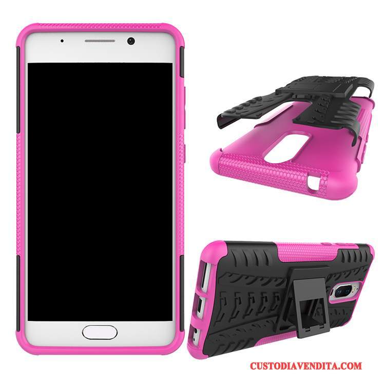 Custodia Huawei Mate 9 Pro Silicone Difficile Anti-caduta, Cover Huawei Mate 9 Pro Protezione Blu Armatura