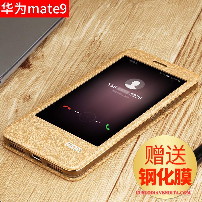 Custodia Huawei Mate 9 Protezione Orotelefono, Cover Huawei Mate 9 Creativo