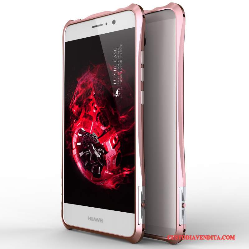 Custodia Huawei Mate 9 Protezione Orotelefono, Cover Huawei Mate 9 Metallo Telaio