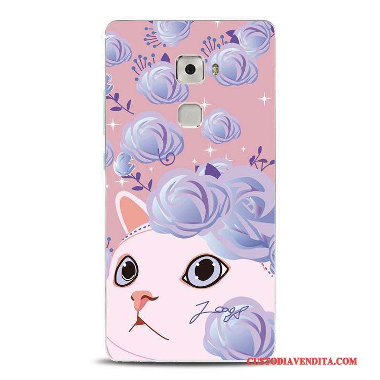 Custodia Huawei Mate S Goffratura Bello Gattino, Cover Huawei Mate S Silicone Supporto Gioventù
