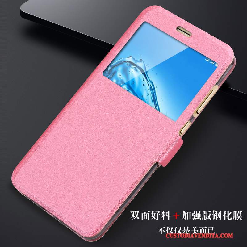 Custodia Huawei Mate S Pelle Telefono Blu Scuro, Cover Huawei Mate S Folio