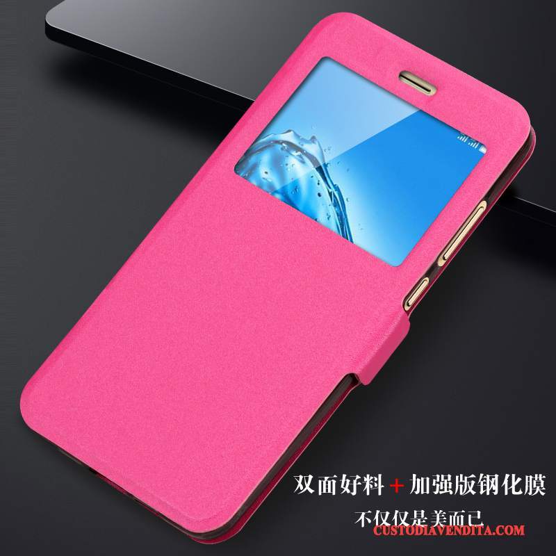 Custodia Huawei Mate S Pelle Telefono Blu Scuro, Cover Huawei Mate S Folio