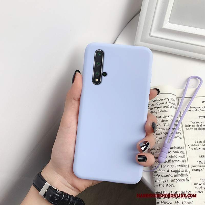 Custodia Huawei Nova 5t Silicone Semplici Di Personalità, Cover Huawei Nova 5t Creativo Sottile Rosso