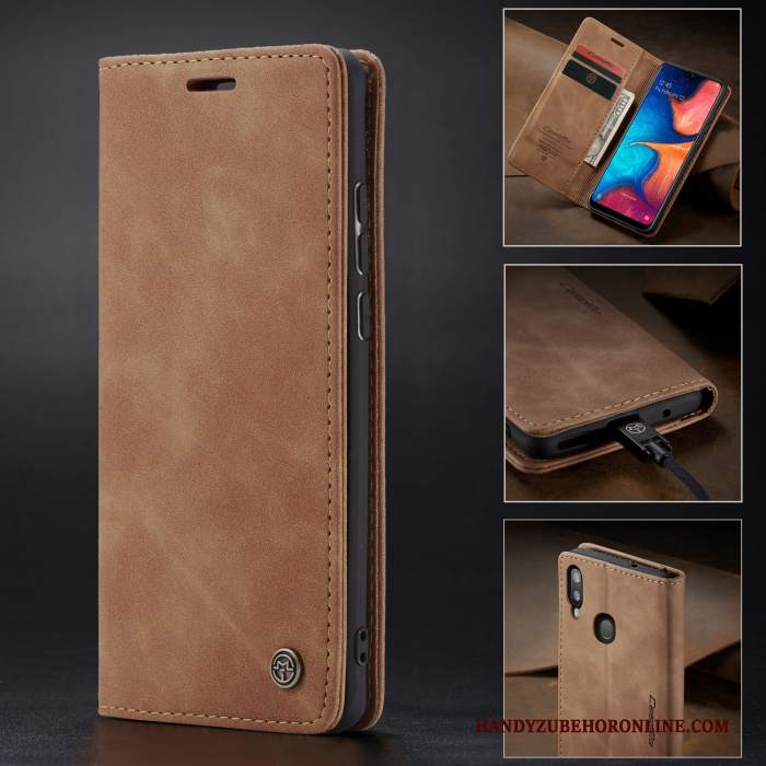 Custodia Huawei P Smart+ 2019 Pelle Telefono Blu, Cover Huawei P Smart+ 2019 Protezione Tutto Incluso