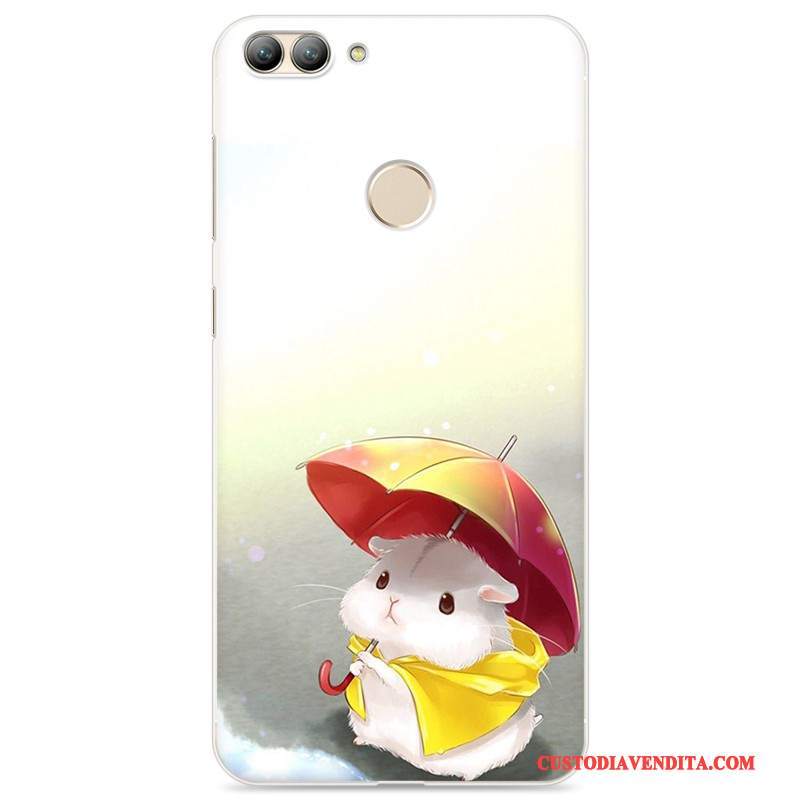 Custodia Huawei P Smart Cartone Animato Morbidotelefono, Cover Huawei P Smart Protezione Rosa