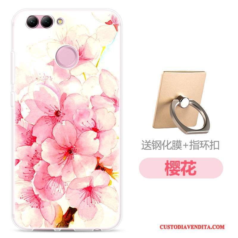 Custodia Huawei P Smart Colore Morbido Leggere, Cover Huawei P Smart Silicone Di Personalità Trasparente