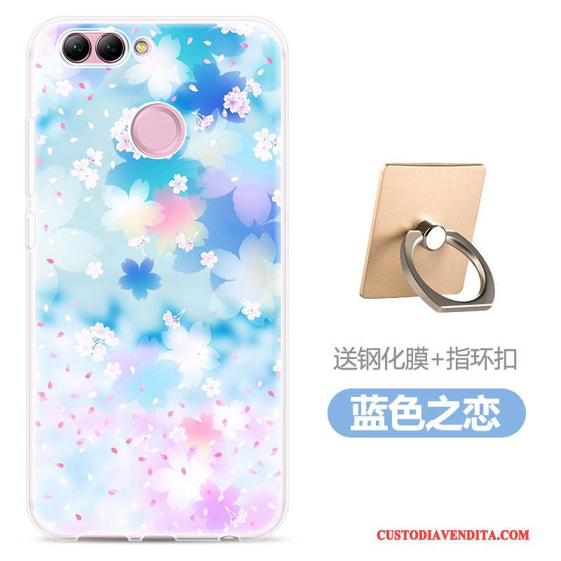 Custodia Huawei P Smart Colore Morbido Leggere, Cover Huawei P Smart Silicone Di Personalità Trasparente