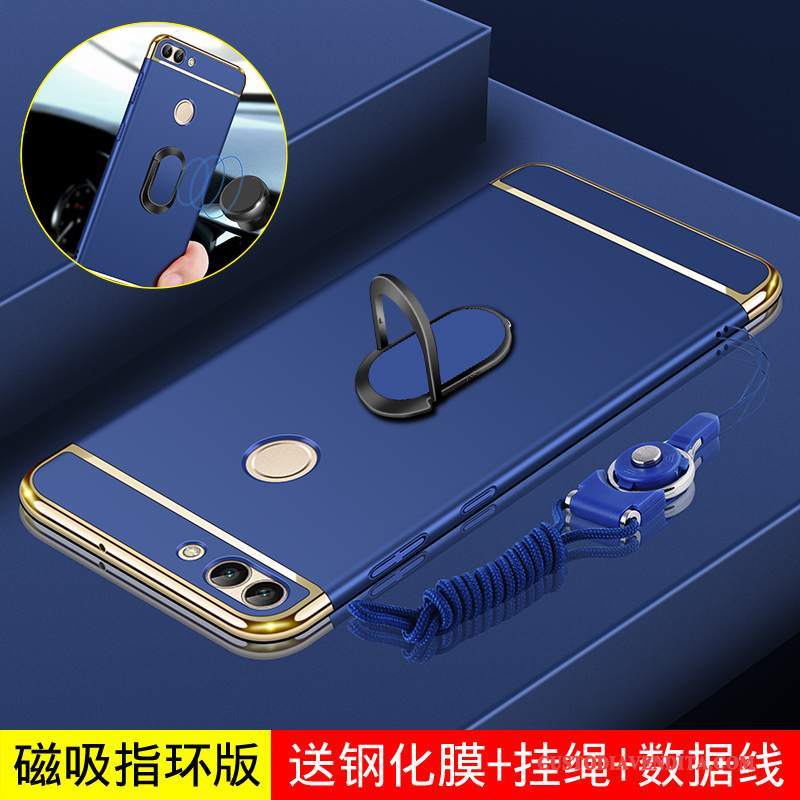 Custodia Huawei P Smart Creativo Difficile Anti-caduta, Cover Huawei P Smart Telefono Rosa