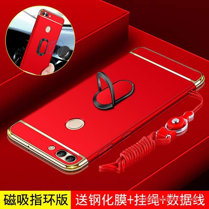 Custodia Huawei P Smart Creativo Difficile Anti-caduta, Cover Huawei P Smart Telefono Rosa