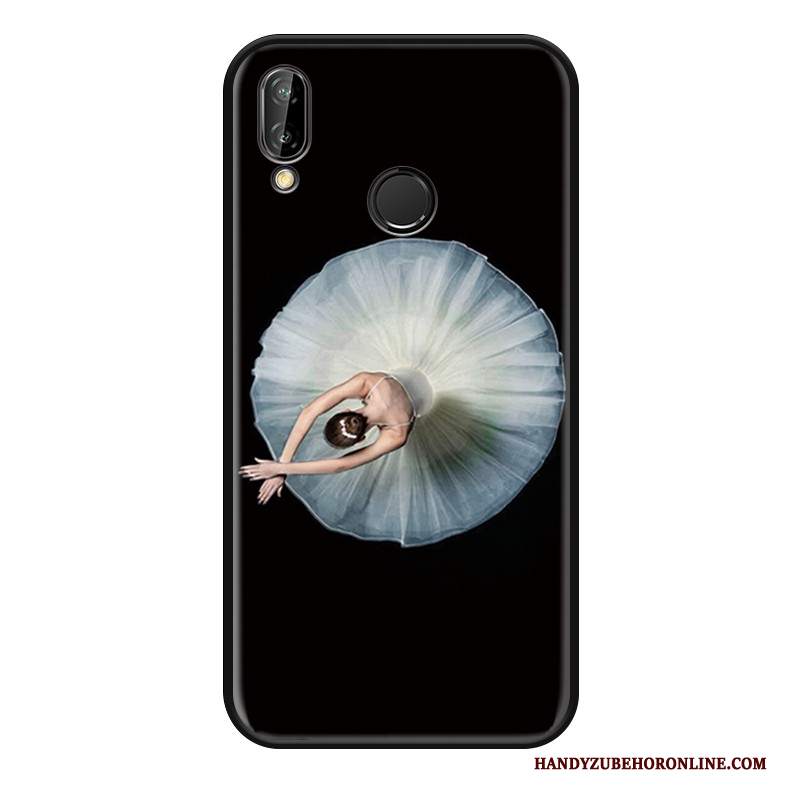 Custodia Huawei P Smart+ Creativo Telefono Anti-caduta, Cover Huawei P Smart+ Moda Tendenza Arte