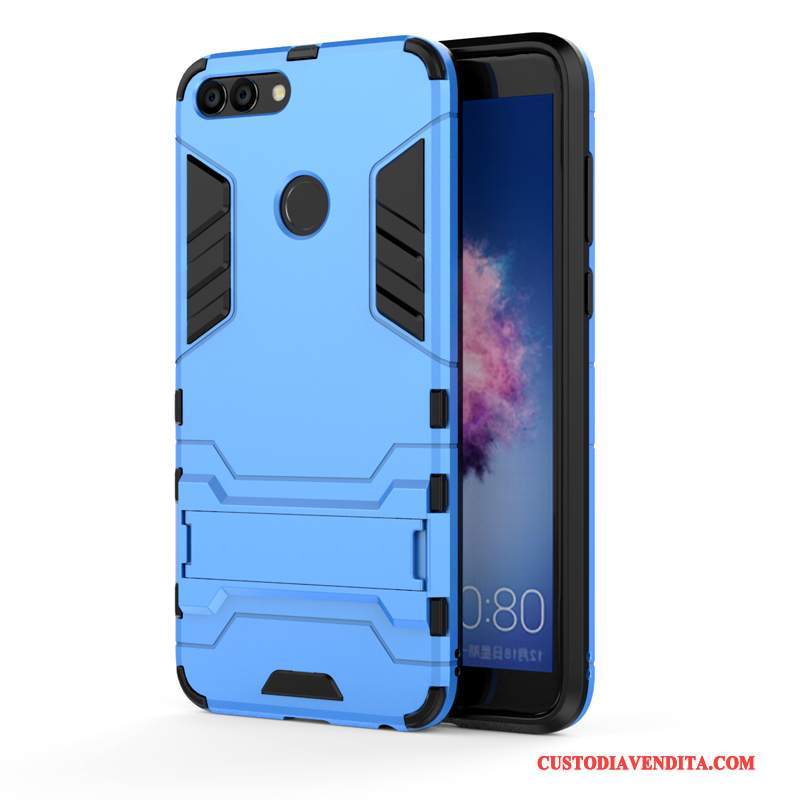 Custodia Huawei P Smart Creativo Telefono Macchiati, Cover Huawei P Smart Protezione Grigio Difficile