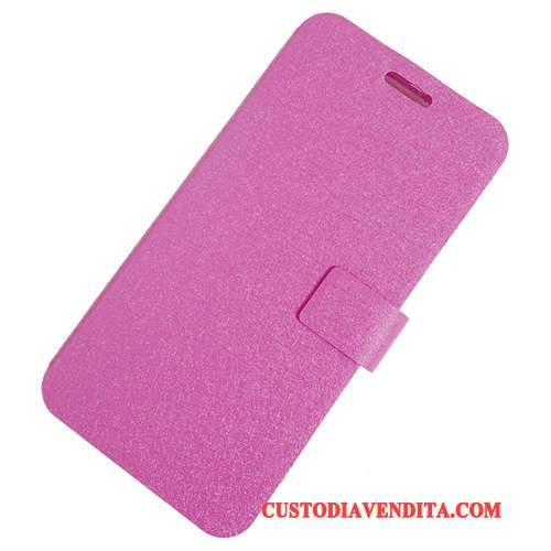 Custodia Huawei P Smart Pelle Rosso, Cover Huawei P Smart Folio