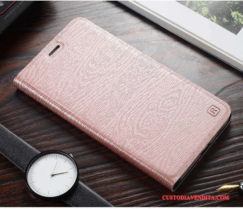 Custodia Huawei P Smart Pelle Rossotelefono, Cover Huawei P Smart Protezione