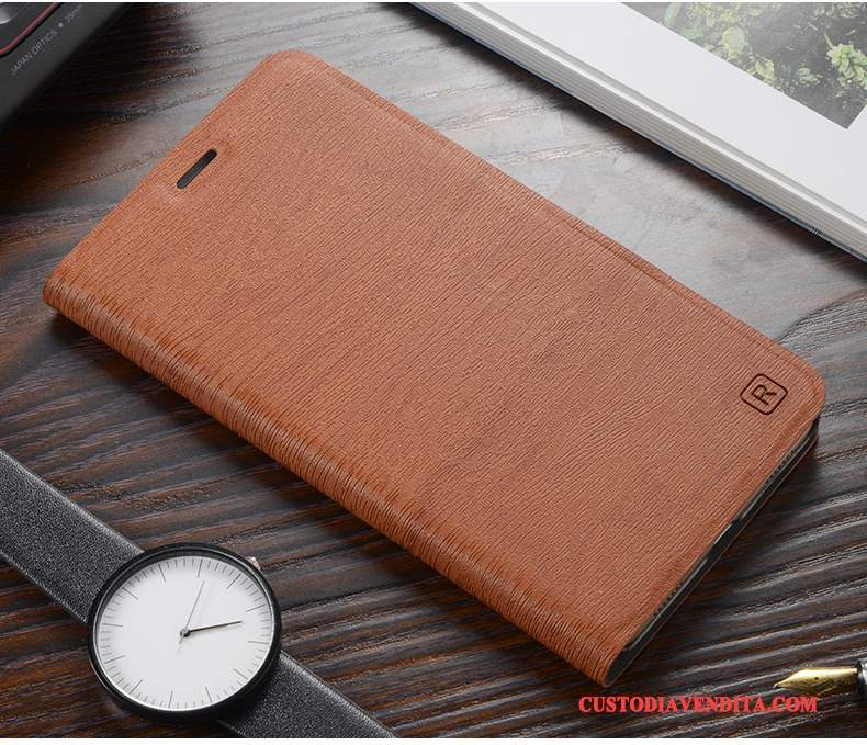 Custodia Huawei P Smart Pelle Rossotelefono, Cover Huawei P Smart Protezione