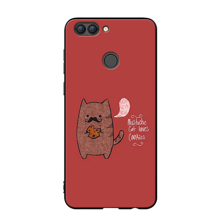 Custodia Huawei P Smart Silicone Morbido Ornamenti Appesi, Cover Huawei P Smart Protezione Di Personalità Coniglio