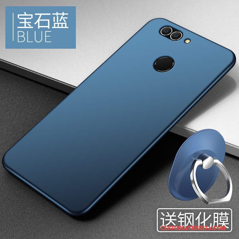 Custodia Huawei P Smart Silicone Nerotelefono, Cover Huawei P Smart Protezione Anti-caduta Tendenza