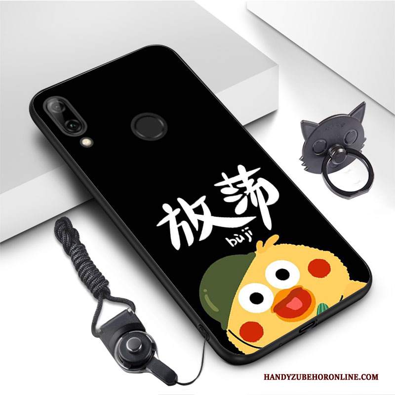 Custodia Huawei P Smart Z Cartone Animato Telefono Net Red, Cover Huawei P Smart Z Silicone Bello Anti-caduta