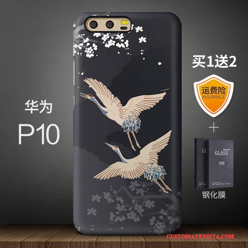 Custodia Huawei P10 Creativo Blu Macchiati, Cover Huawei P10 Di Personalità Marchio Di Tendenza