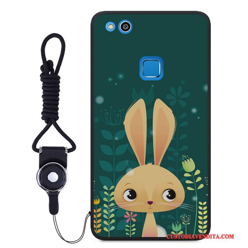 Custodia Huawei P10 Lite Colore Ornamenti Appesitelefono, Cover Huawei P10 Lite Goffratura Colore Gioventù