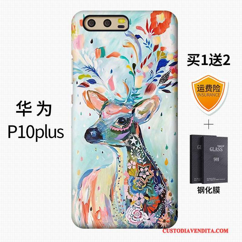 Custodia Huawei P10 Plus Colore Di Personalitàtelefono, Cover Huawei P10 Plus Creativo Anti-caduta Difficile