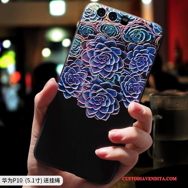 Custodia Huawei P10 Plus Colore Morbido Etnico, Cover Huawei P10 Plus Creativo Stile Cinesetelefono
