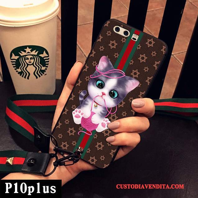 Custodia Huawei P10 Plus Creativo Di Personalità Difficile, Cover Huawei P10 Plus Silicone Telefono Tutto Incluso