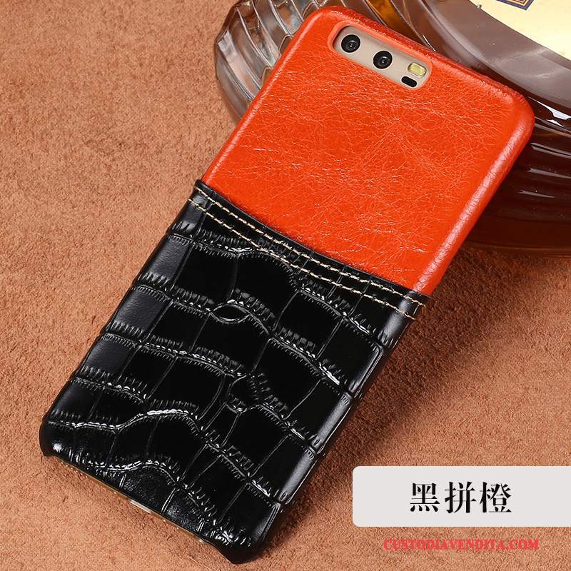 Custodia Huawei P10 Plus Pelle Tutto Incluso Lusso, Cover Huawei P10 Plus Creativo Elegante Di Personalità
