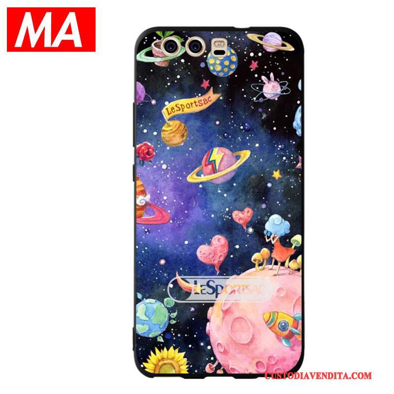 Custodia Huawei P10 Plus Protezione Astratto Pittura Ad Olio, Cover Huawei P10 Plus Moda Di Personalitàtelefono