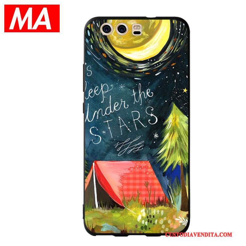 Custodia Huawei P10 Plus Protezione Astratto Pittura Ad Olio, Cover Huawei P10 Plus Moda Di Personalitàtelefono