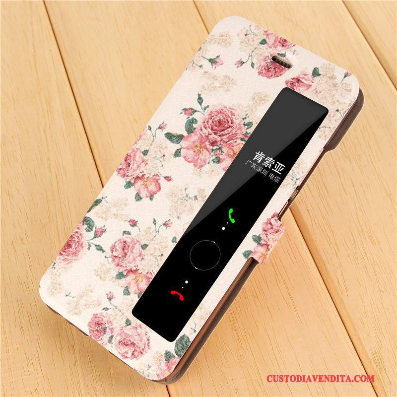Custodia Huawei P10 Plus Protezione Rosatelefono, Cover Huawei P10 Plus Pelle Super Carino Anti-caduta