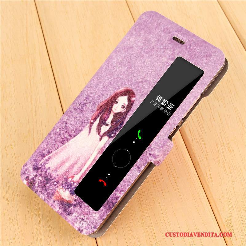 Custodia Huawei P10 Plus Protezione Rosatelefono, Cover Huawei P10 Plus Pelle Super Carino Anti-caduta