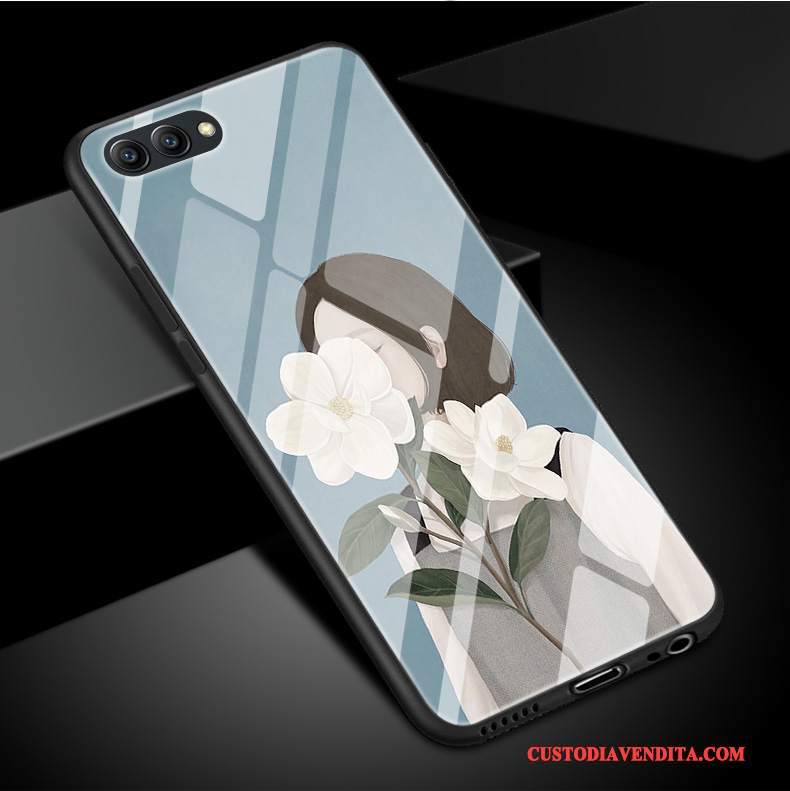 Custodia Huawei P10 Plus Silicone Semplicitelefono, Cover Huawei P10 Plus Amanti Dipinti A Mano