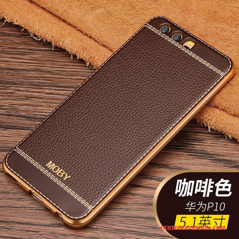 Custodia Huawei P10 Silicone Morbido Tutto Incluso, Cover Huawei P10 Protezione Pu Sottile