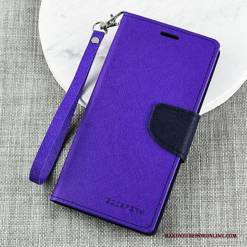 Custodia Huawei P20 Lite Folio Blutelefono, Cover Huawei P20 Lite Pelle