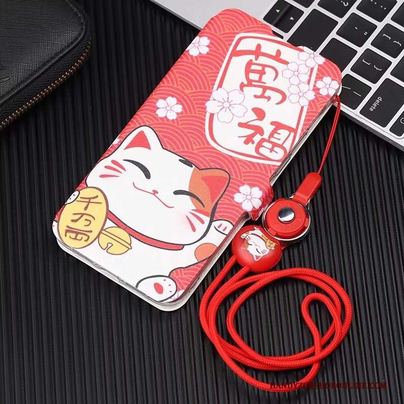 Custodia Huawei P30 Lite Pelle Porpora Tutto Incluso, Cover Huawei P30 Lite Folio Telefono Anti-caduta