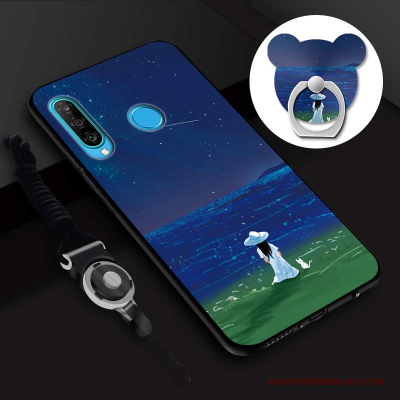 Custodia Huawei P30 Lite Pellicola Protettivatelefono, Cover Huawei P30 Lite Morbido Tempra