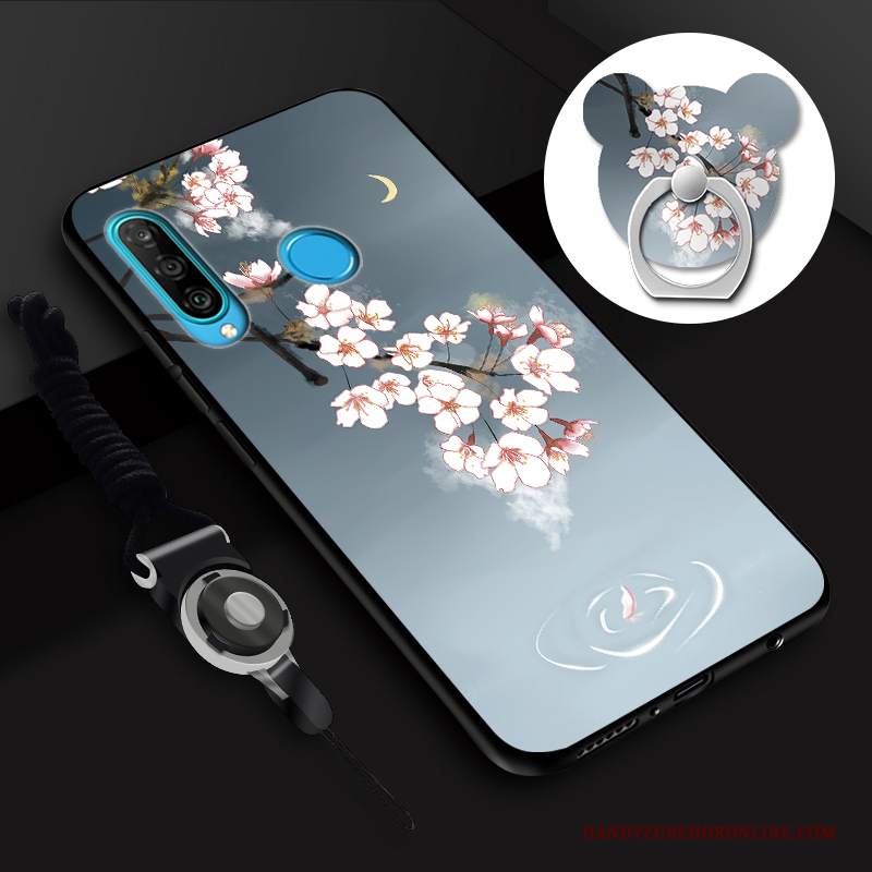 Custodia Huawei P30 Lite Pellicola Protettivatelefono, Cover Huawei P30 Lite Morbido Tempra