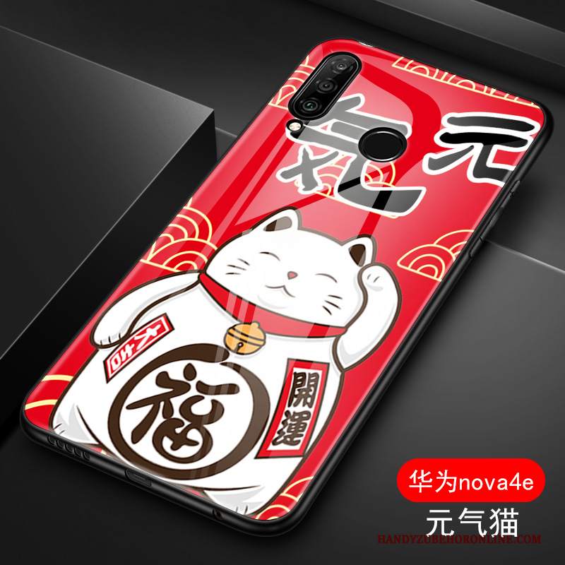 Custodia Huawei P30 Lite Silicone Telefono Tutto Incluso, Cover Huawei P30 Lite Protezione Specchio Vento