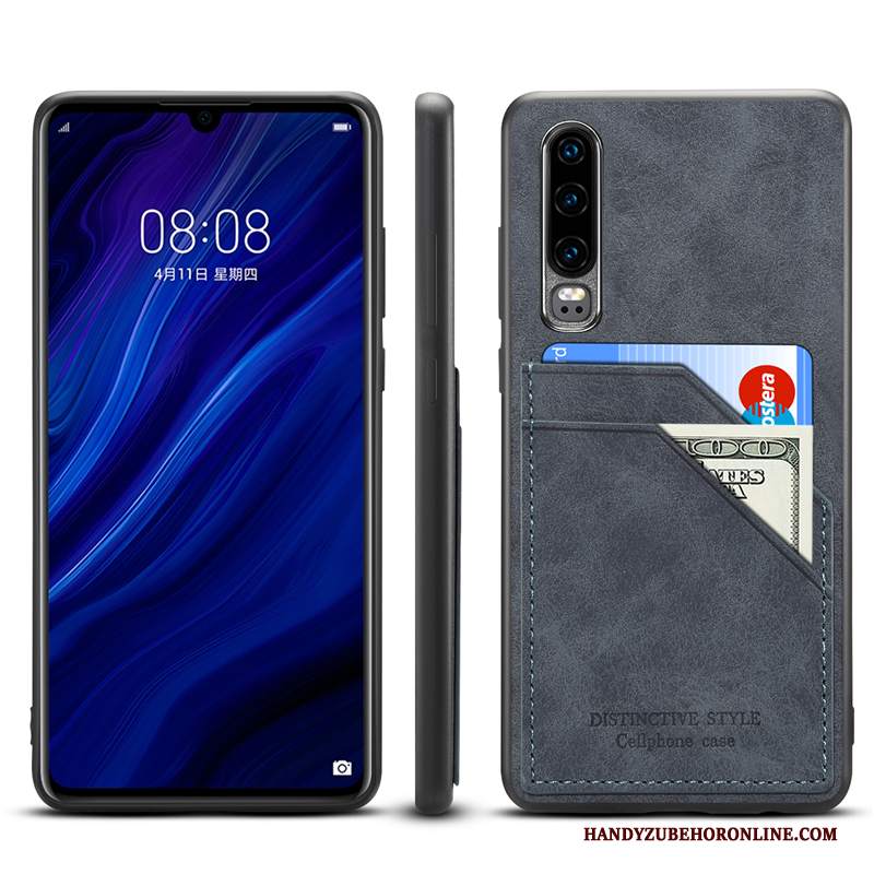 Custodia Huawei P30 Pelle Sottiletelefono, Cover Huawei P30 Protezione Tutto Incluso Nuovo