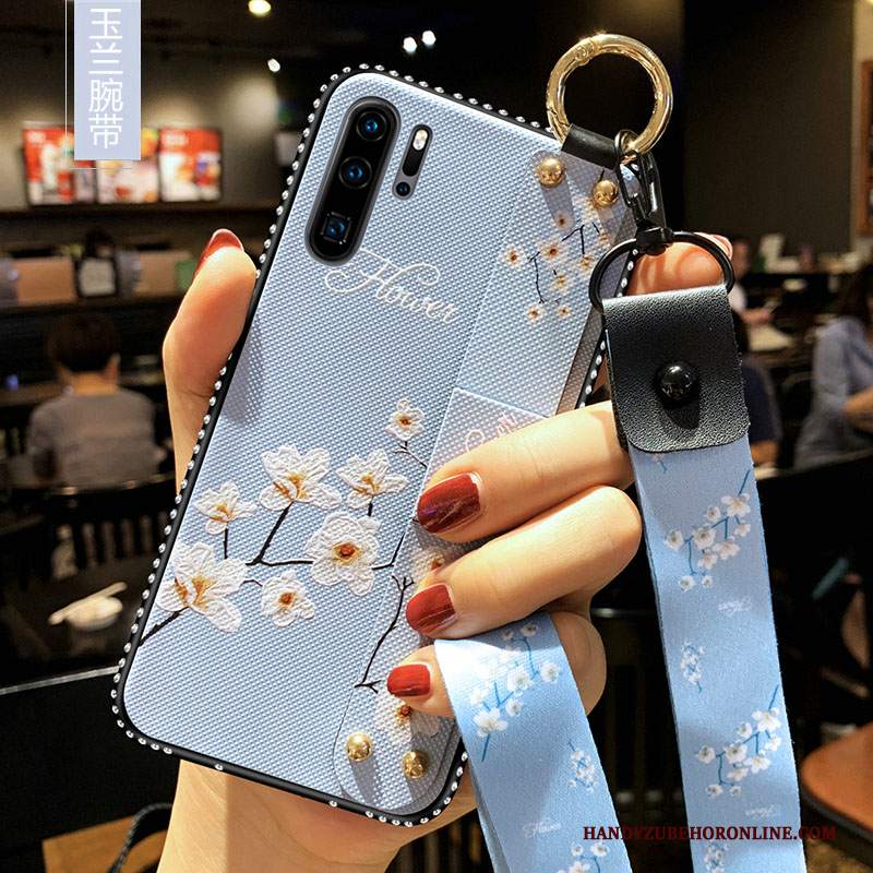 Custodia Huawei P30 Pro Silicone Telefono Ornamenti Appesi, Cover Huawei P30 Pro Protezione Tendenza Morbido