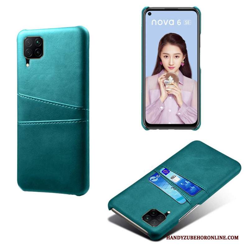 Custodia Huawei P40 Lite Pelle Telefono Carta, Cover Huawei P40 Lite Creativo Sottile Difficile