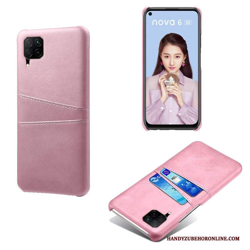 Custodia Huawei P40 Lite Pelle Telefono Carta, Cover Huawei P40 Lite Creativo Sottile Difficile