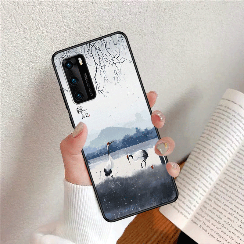 Custodia Huawei P40 Silicone Telefono Personalizza, Cover Huawei P40 Tutto Incluso Vento