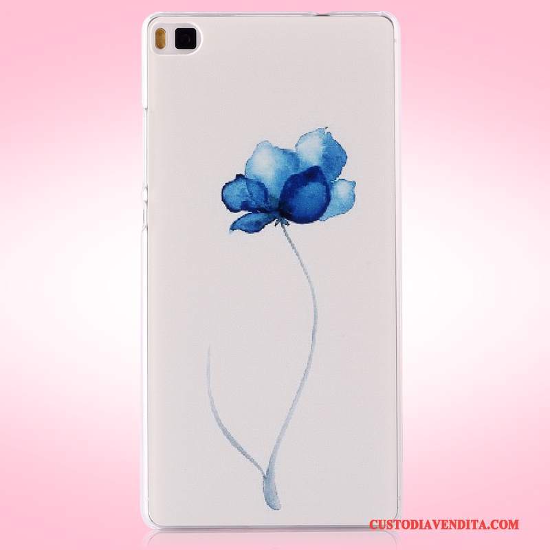 Custodia Huawei P8 Colore Difficiletelefono, Cover Huawei P8 Colore