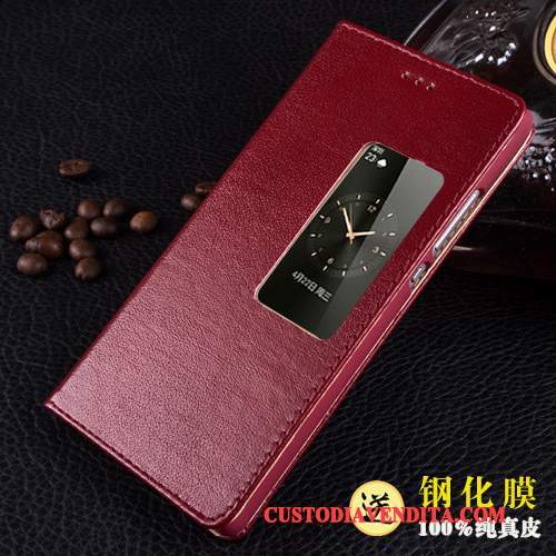 Custodia Huawei P8 Folio Alto Anti-caduta, Cover Huawei P8 Pelle Telefono