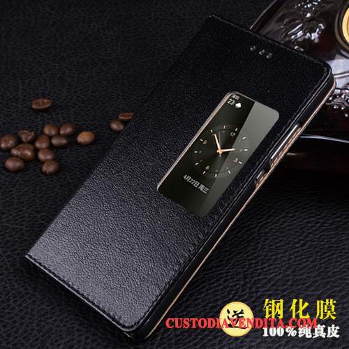 Custodia Huawei P8 Folio Alto Anti-caduta, Cover Huawei P8 Pelle Telefono