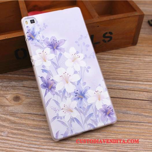Custodia Huawei P8 Lite Protezione Difficile Ornamenti Appesi, Cover Huawei P8 Lite Colore Telefono Gioventù